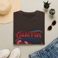 Creative T-Shirt Design Celebrating Dialysis Nurses With Flowing Elements- Graphic Tees