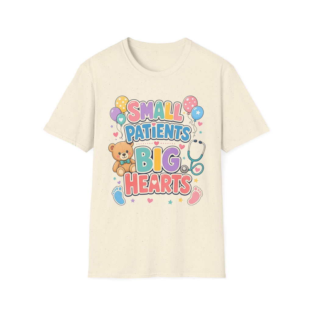 Vibrant T Shirt Design Celebrating Pediatric Care With Balloons