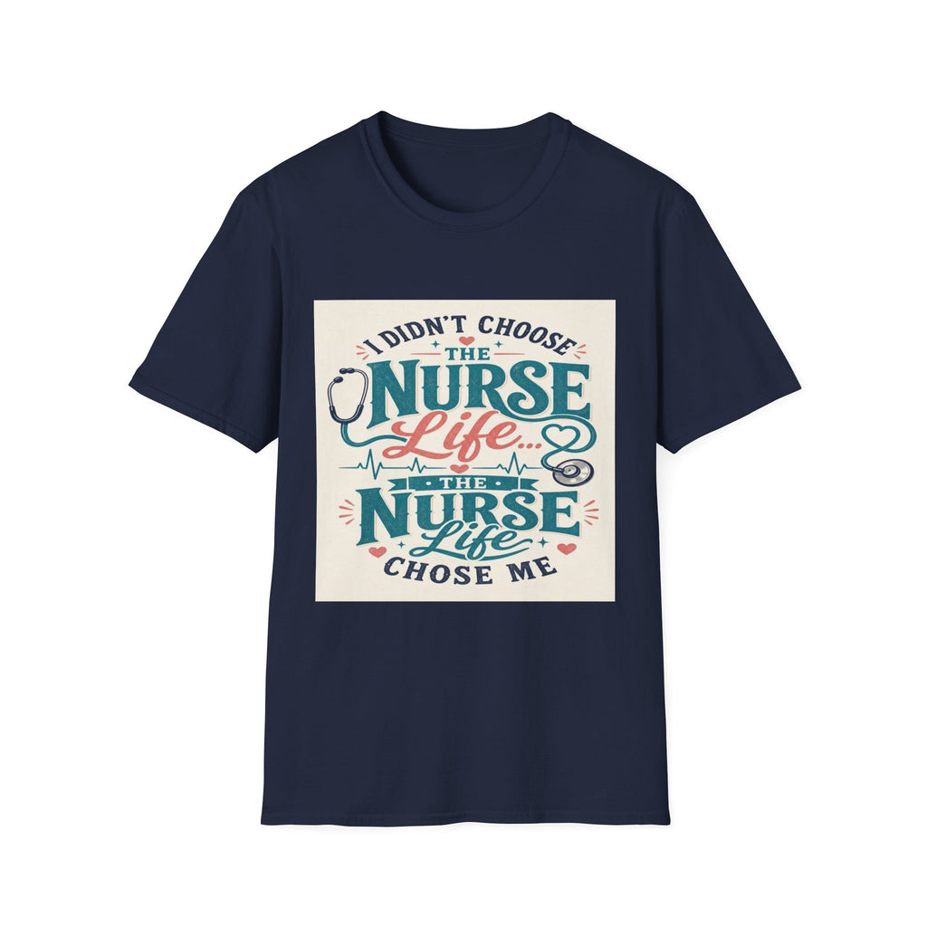 Trendy T-shirt Design Showcasing Playful Nurse Life Typography (1)- Graphic Tees