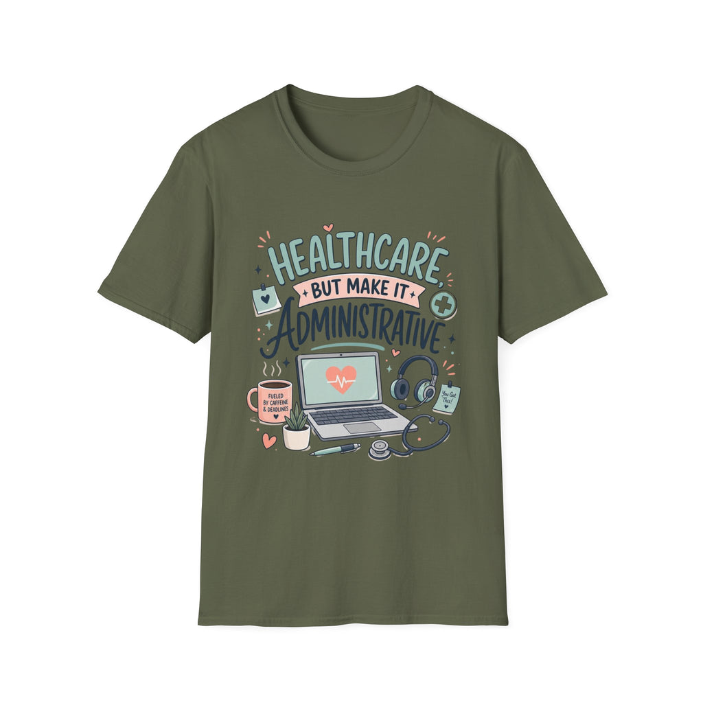 Playful T Shirt Design Showcasing Creative Healthcare Typography