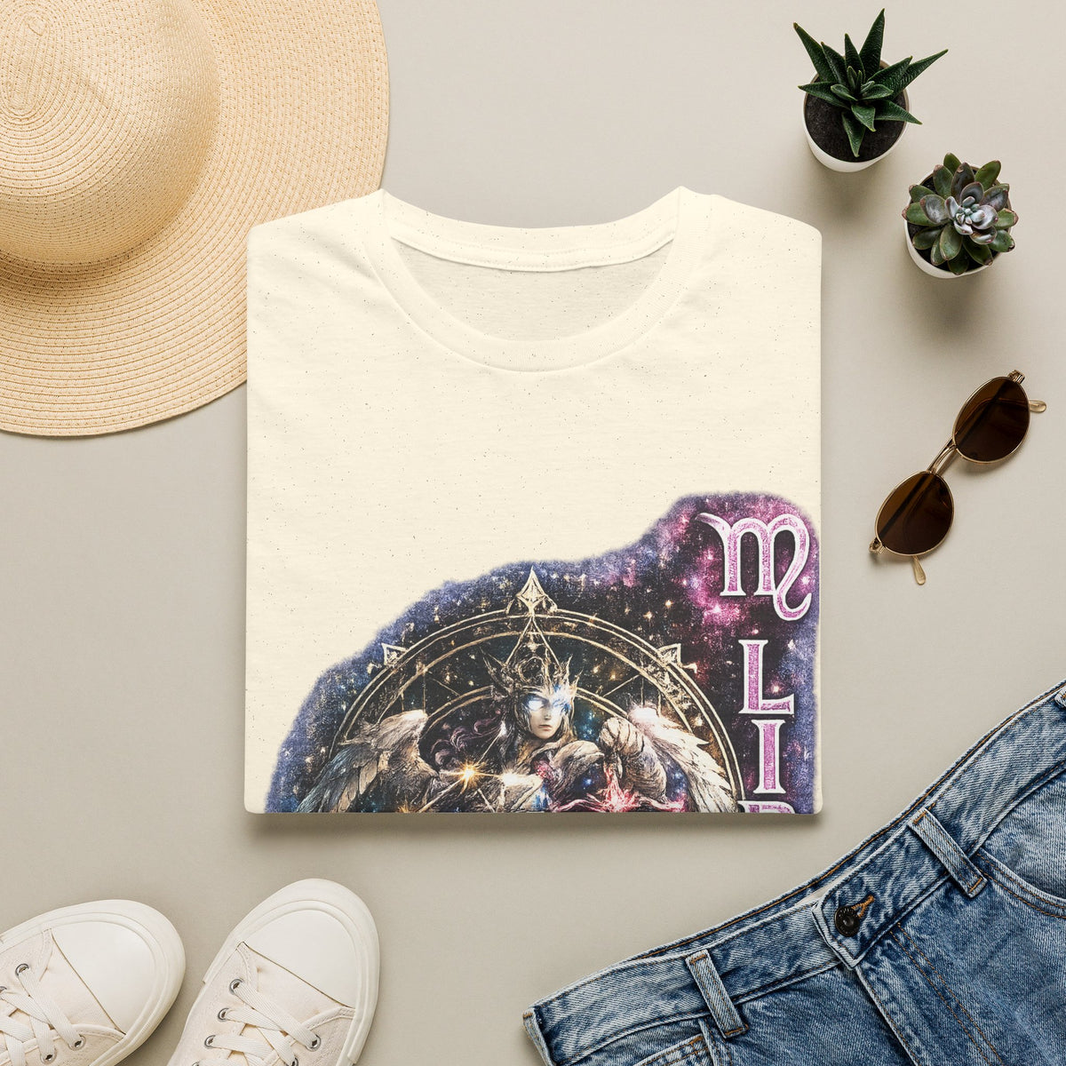 Libra Zodiac T-Shirt — Cosmic Astrology Sign Tee
