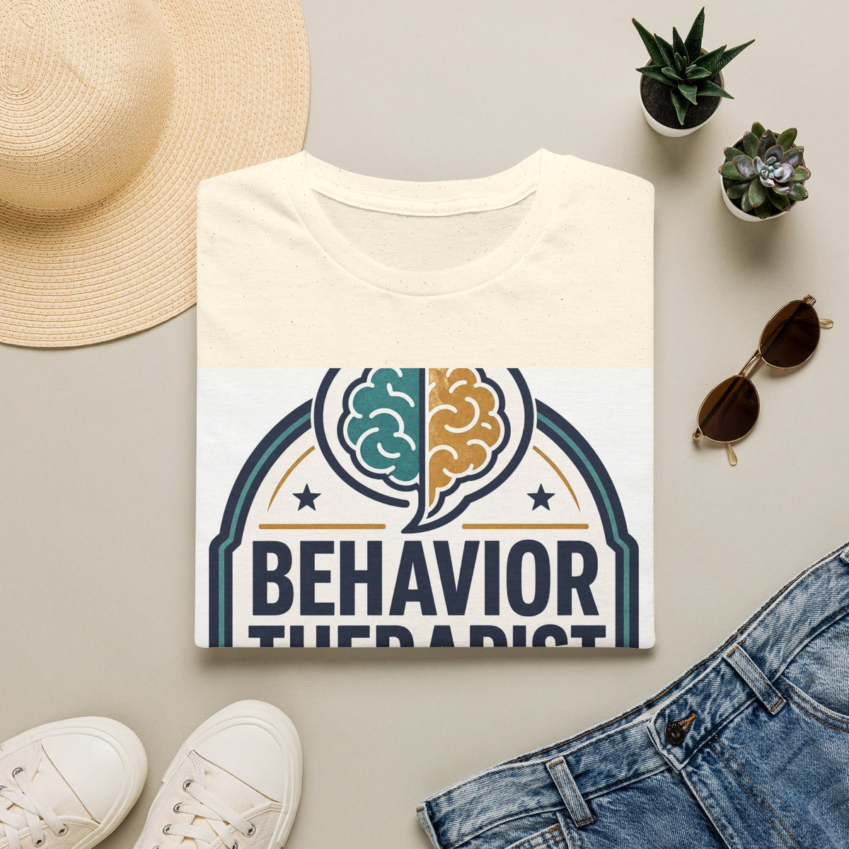 Bold Professional Badge Design For Behavior Therapist