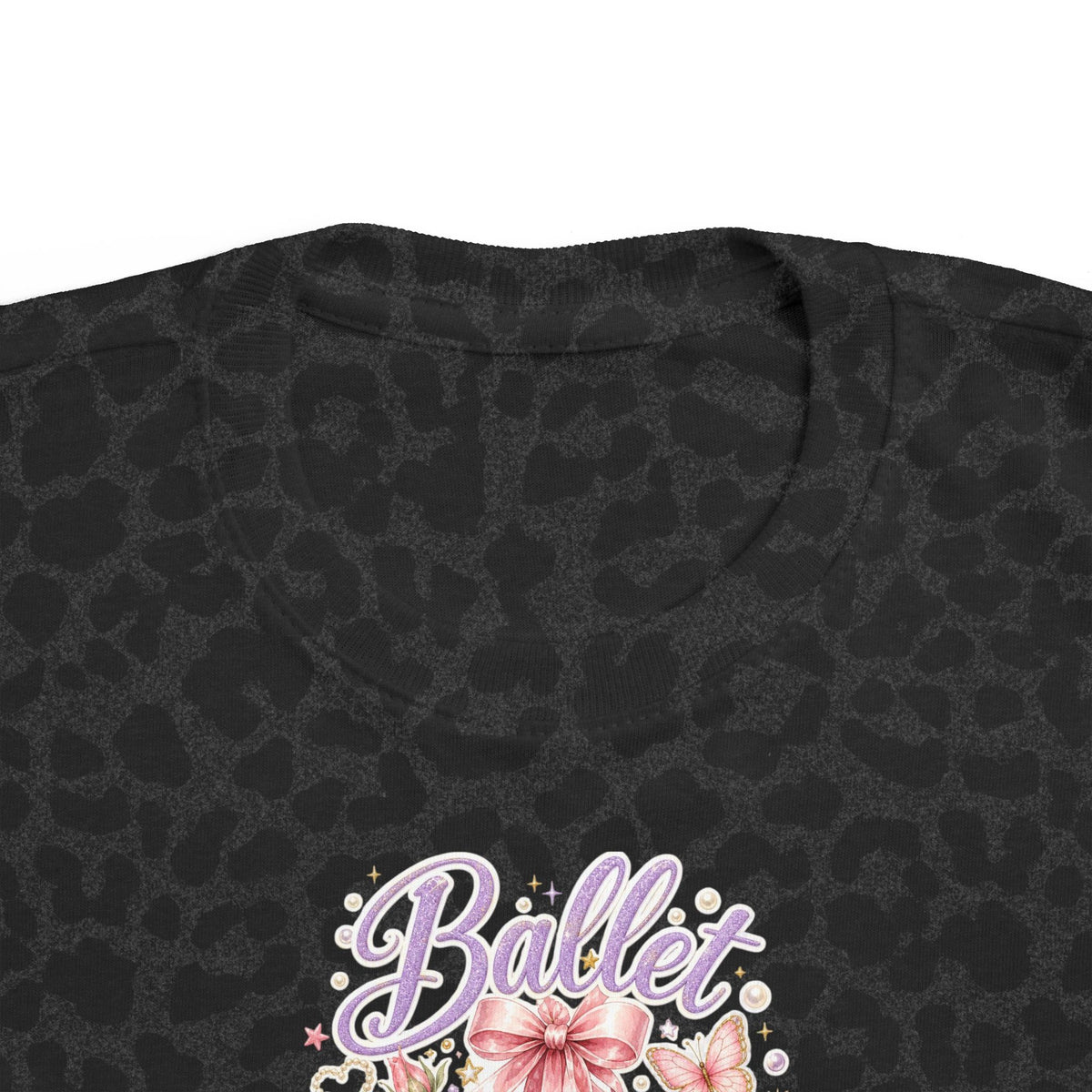 Toddler Tee — 'Believe in Dreams' Ballet Ballerina Floral Graphic