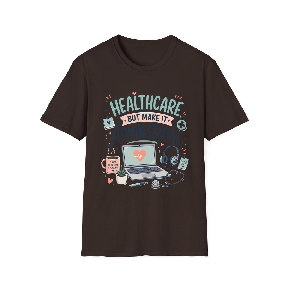 Playful T Shirt Design Showcasing Creative Healthcare Typography