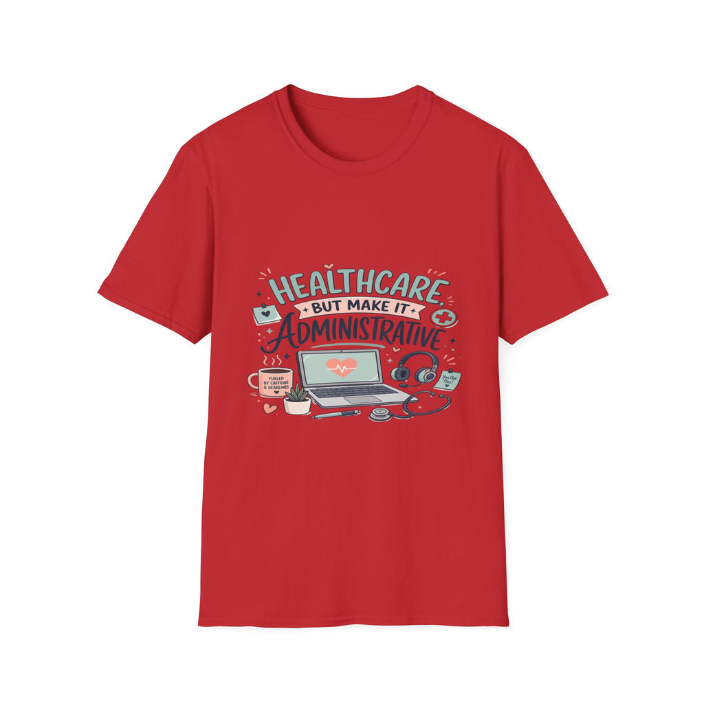 Playful T-Shirt Design Showcasing Creative Healthcare Typography- Graphic Tees