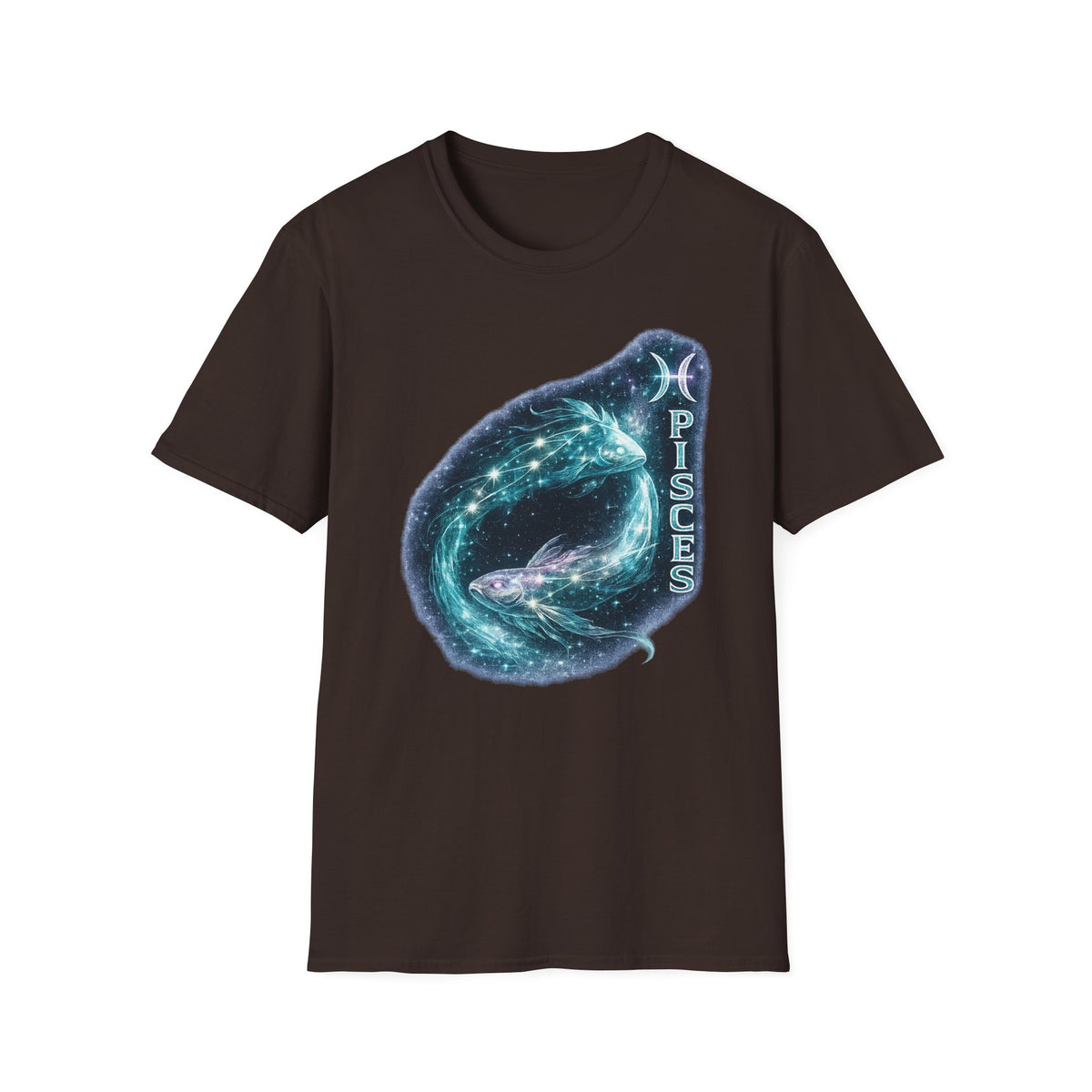 Pisces Zodiac T-Shirt — Starry Whale Astrology Tee