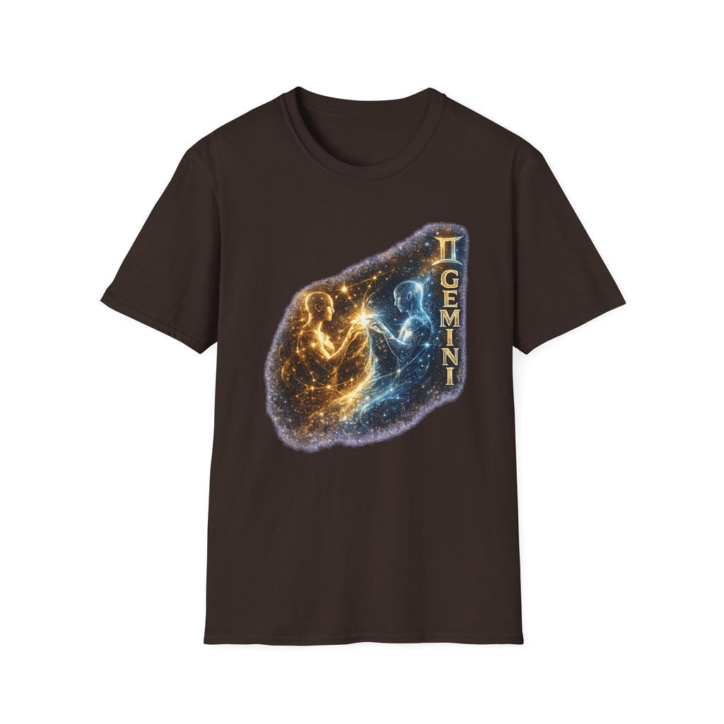 Gemini Constellation T-Shirt — Cosmic Twins Zodiac Tee