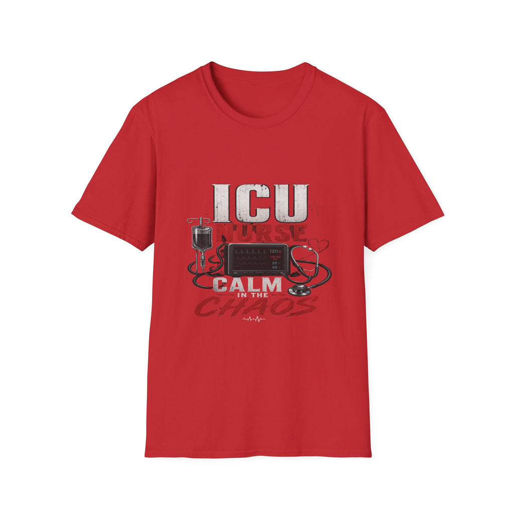 Powerful ICU Nurse T-Shirt Design With Bold Typography- Graphic Tees
