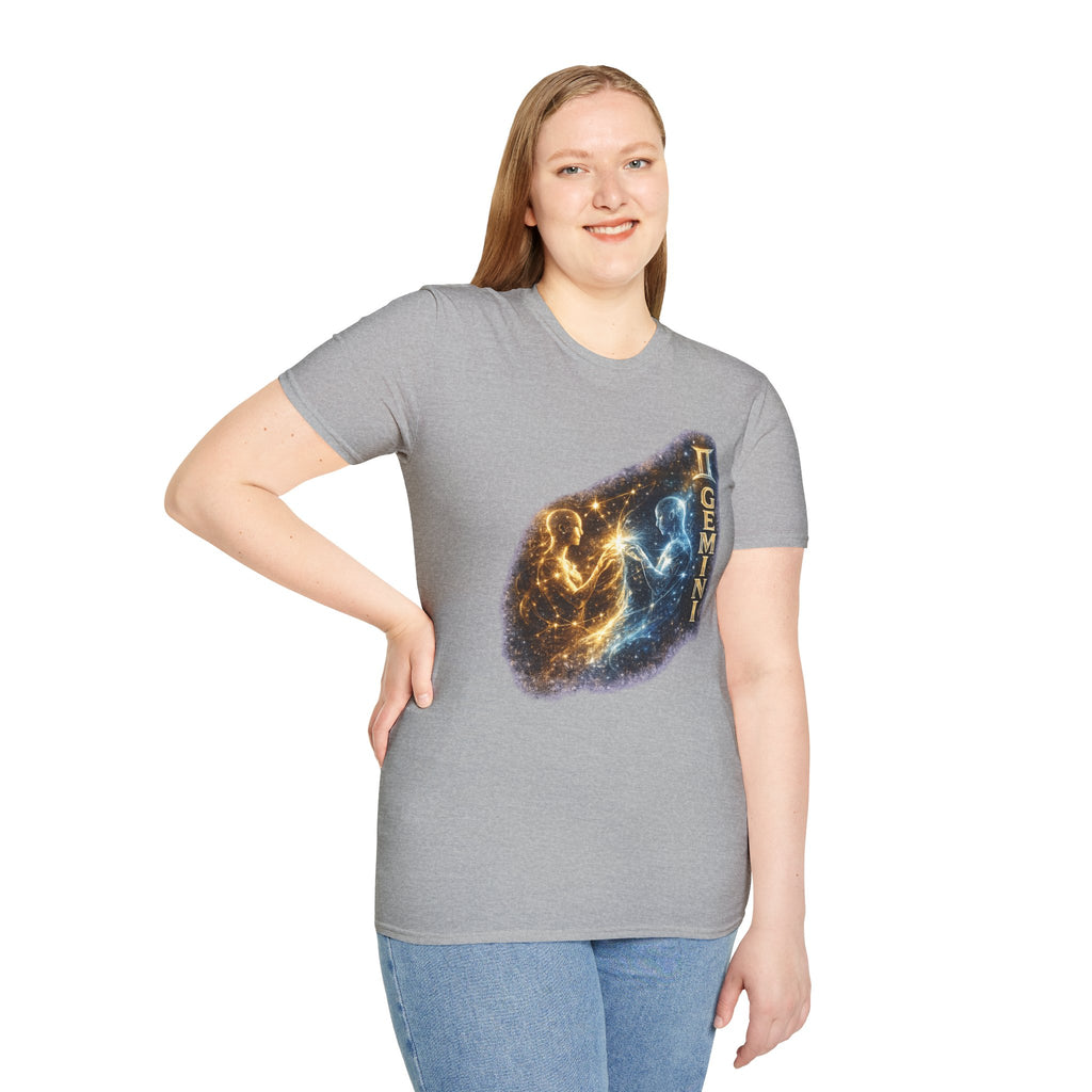 Gemini Constellation T-Shirt — Cosmic Twins Zodiac Tee