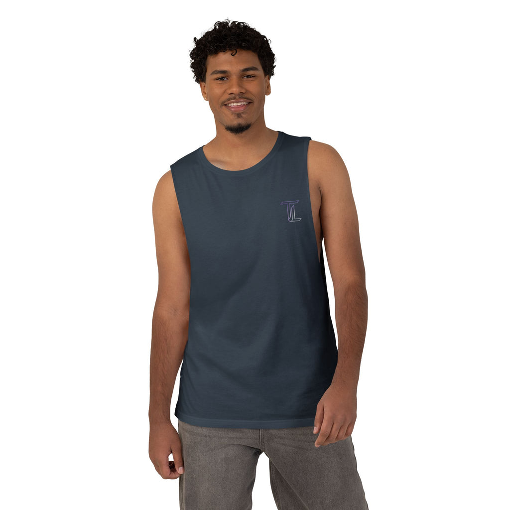 Barnard Embroidered Tank Top — Minimal College-Inspired Athletic Tank