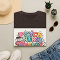 Playful Typography Design Celebrating Psych Nurse Energy- Graphic Tees