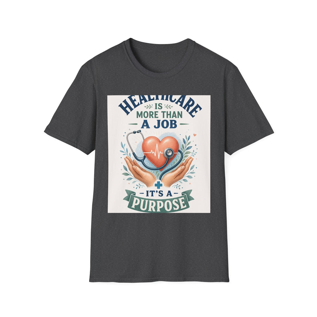 Inspirational T Shirt Design Featuring Compassionate Healthcare Imagery
