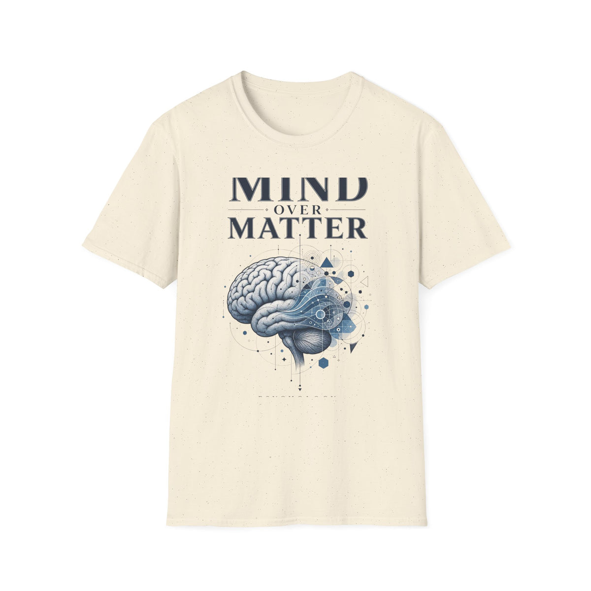 Intricate Brain Illustration With Geometric Patterns And Bold Typography