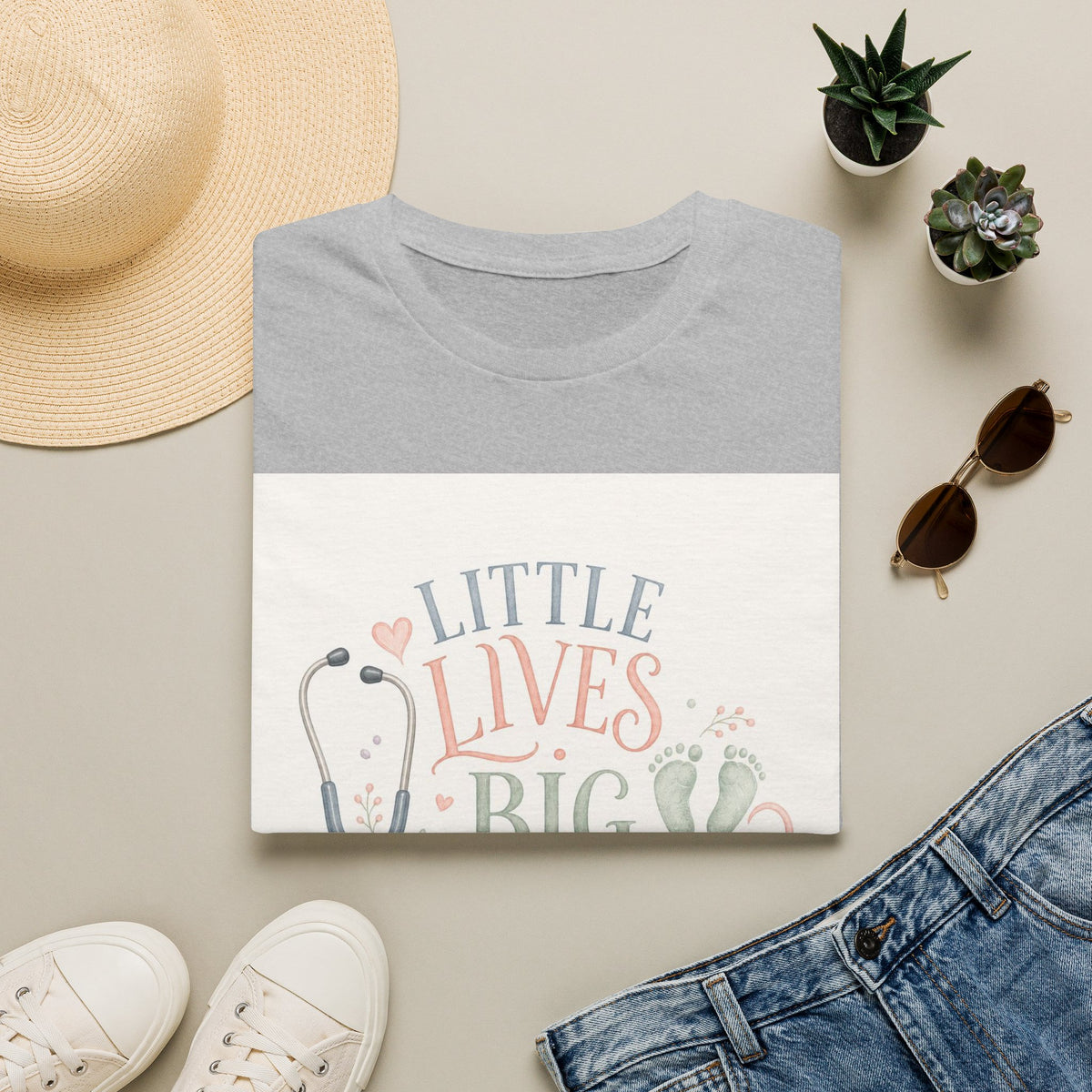 Little Lives Big Love NICU Design With Elegant Typography