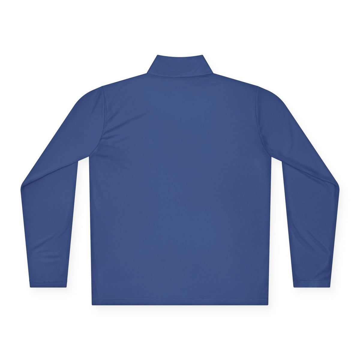 Quarter-Zip Pullover — Minimal Monogram 'T' Embroidered Pullover