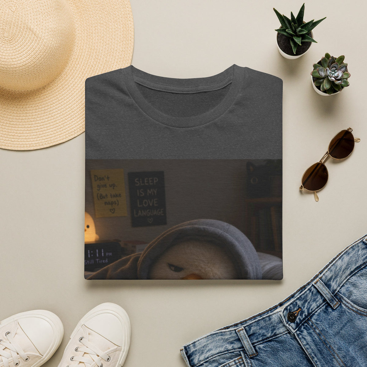 Slumpy Penguin "Nope, Still Tired" T-Shirt!