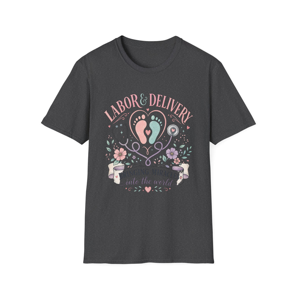 Labor And Delivery T Shirt Design Celebrating New Life