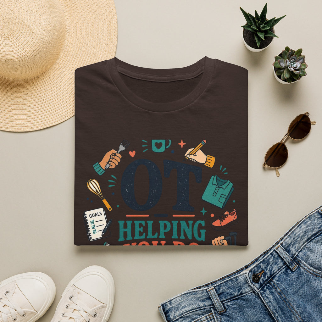 Playful Typography Framed By Colorful Illustrations And Hands