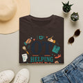 Playful Typography Framed By Colorful Illustrations And Hands