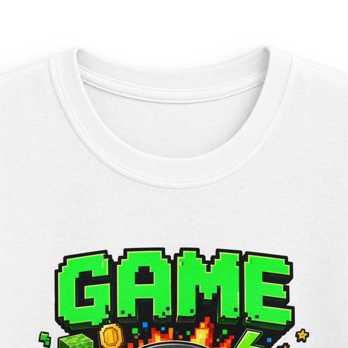 Kids Tee - "Game On" Retro Gamer Controller Design