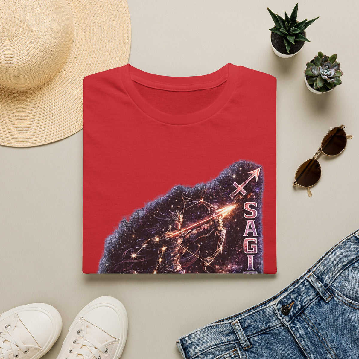 Sagittarius Constellation T-Shirt — Zodiac Star Sign Graphic Tee