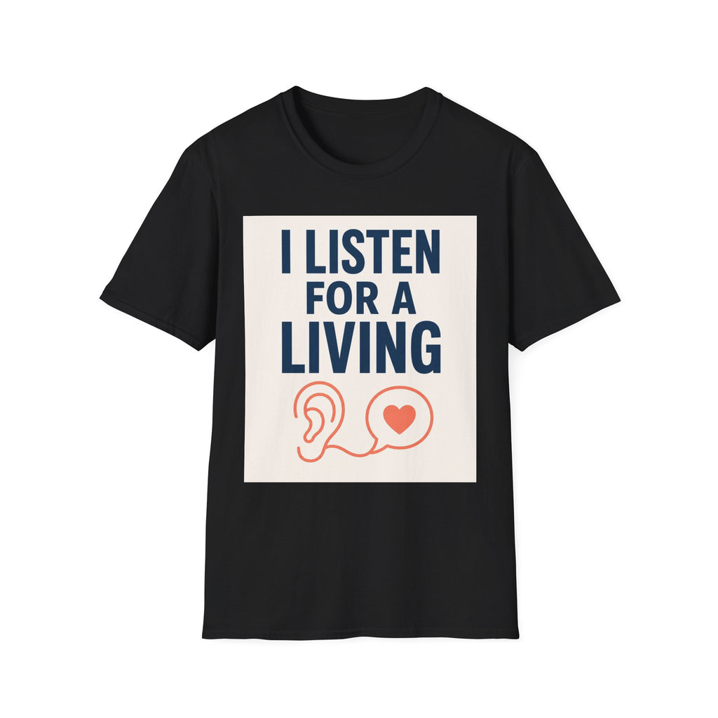 Bold Text And Minimalist Ear Illustration In Modern Design