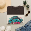 Scrub Life T-Shirt Design Featuring Bold Streetwear Typography- Graphic Tees