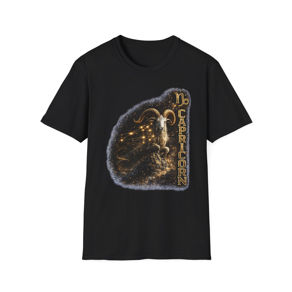 Capricorn Zodiac T-Shirt — Goat Constellation Astrology Tee