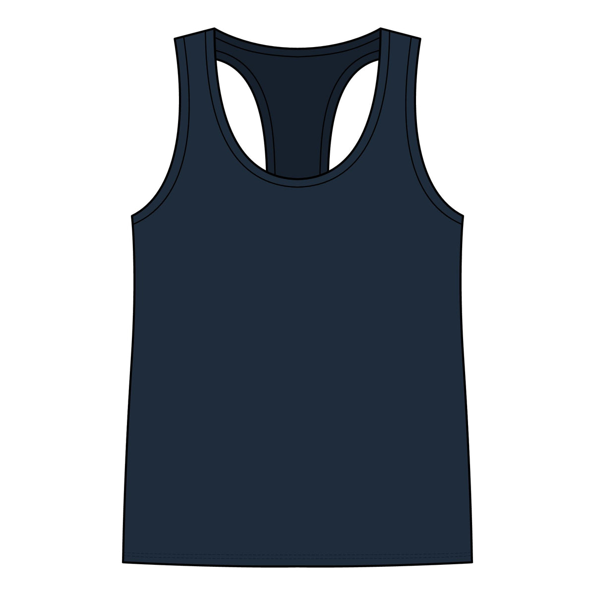 Gym Rat Tank Top — Women's Racerback Fitness Tank with Cute Mouse Weightlifter Design