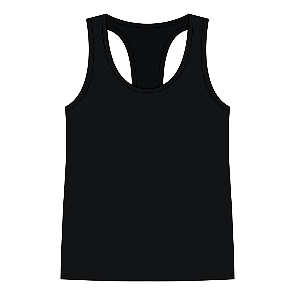 Gym Rat Tank Top — Women's Racerback Fitness Tank with Cute Mouse Weightlifter Design