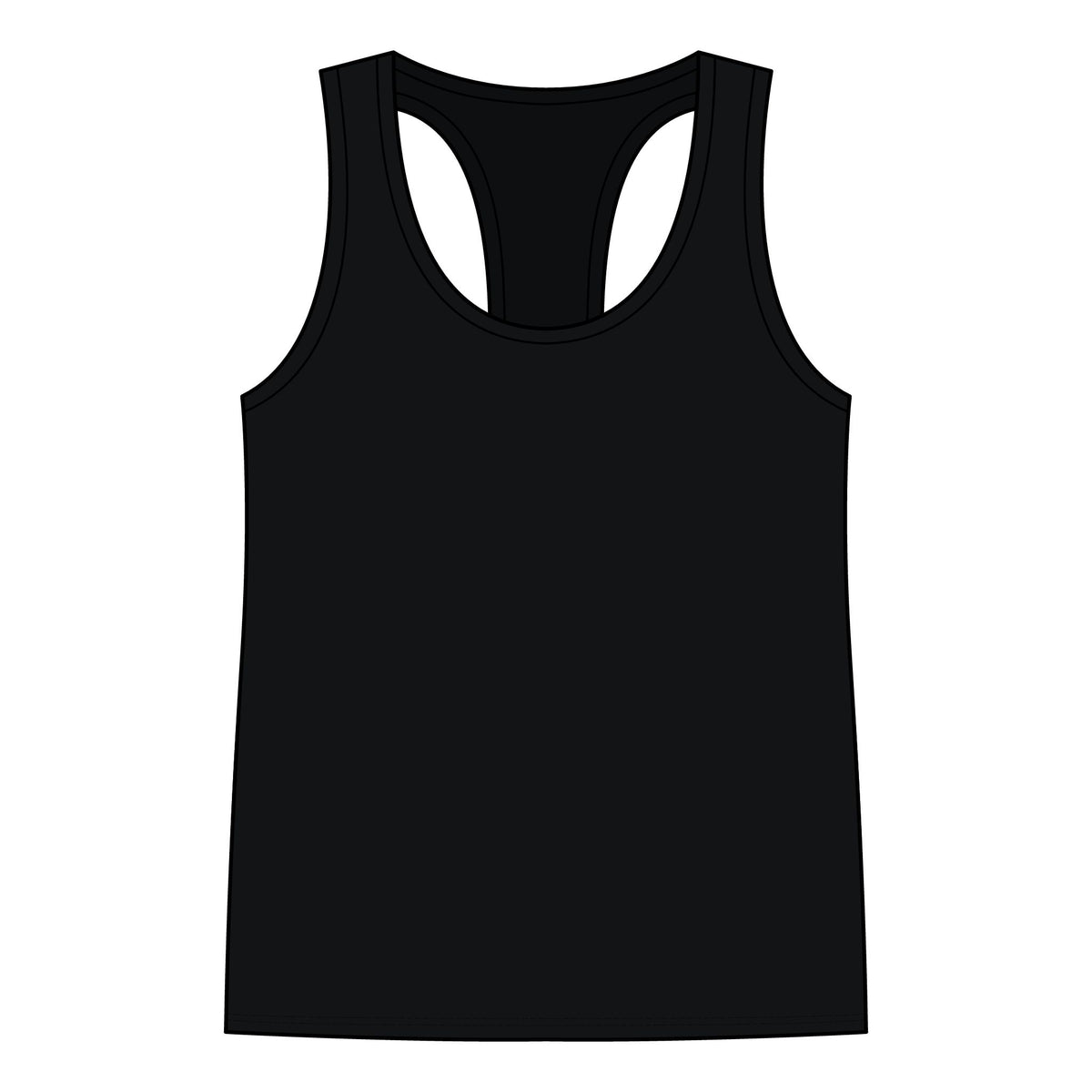 Gym Rat Tank Top — Women's Racerback Fitness Tank with Cute Mouse Weightlifter Design