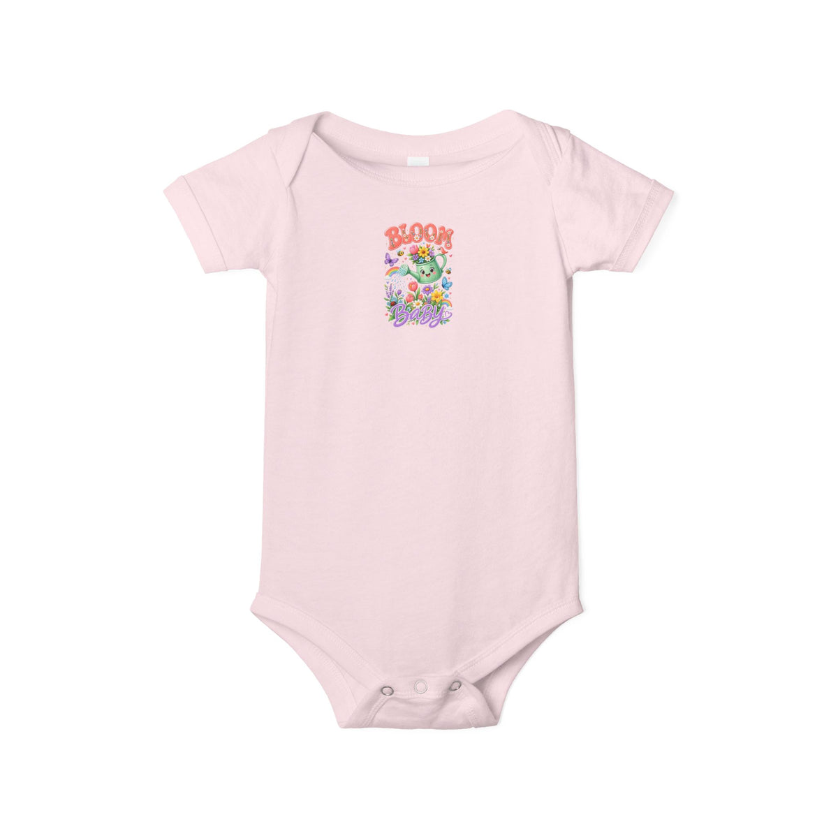 Baby Onesie - "Bloom Where You Grow" Floral Infant Bodysuit