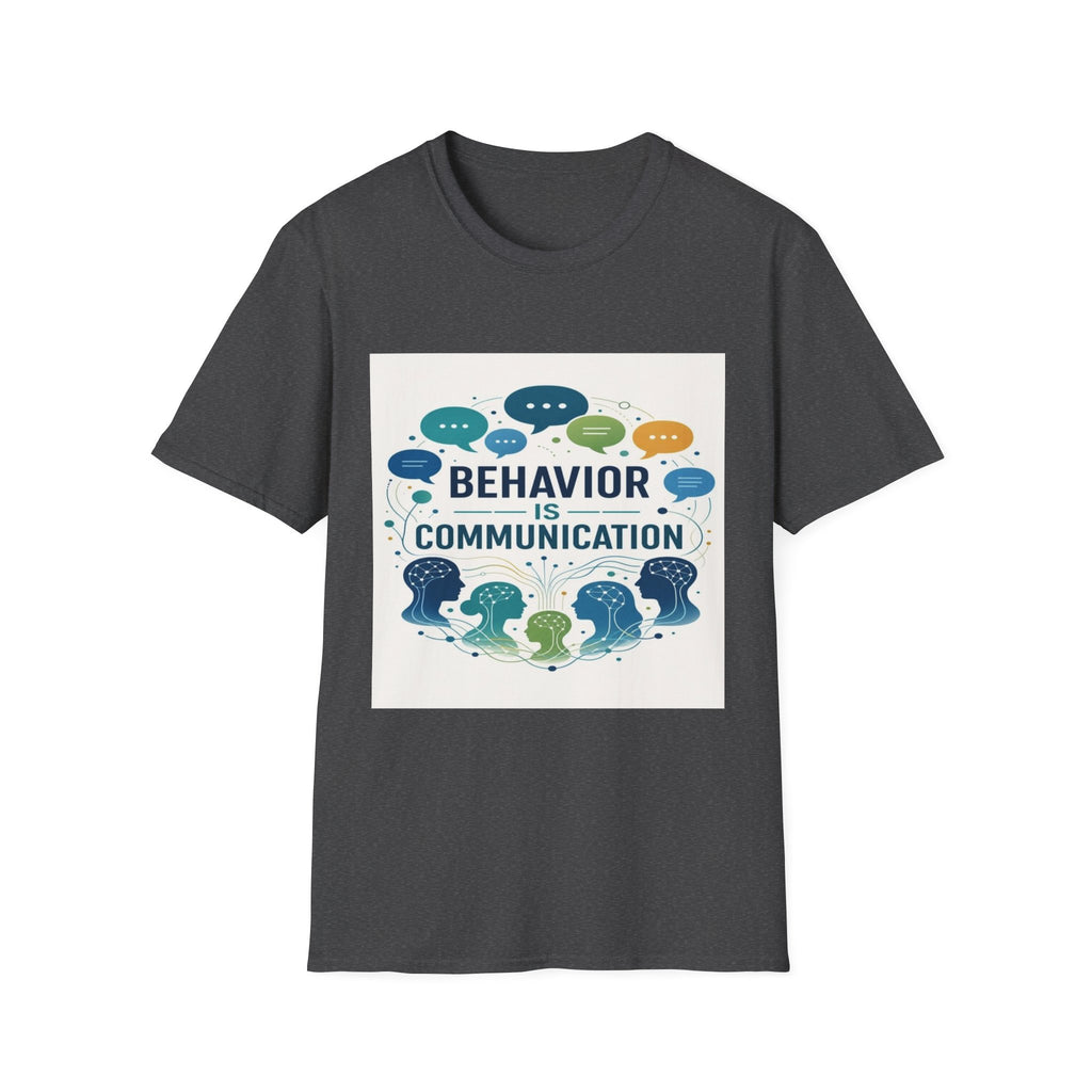T-shirt Design Featuring Bold Phrase Surrounded By Colorful Speech Bubbles- Graphic Tees