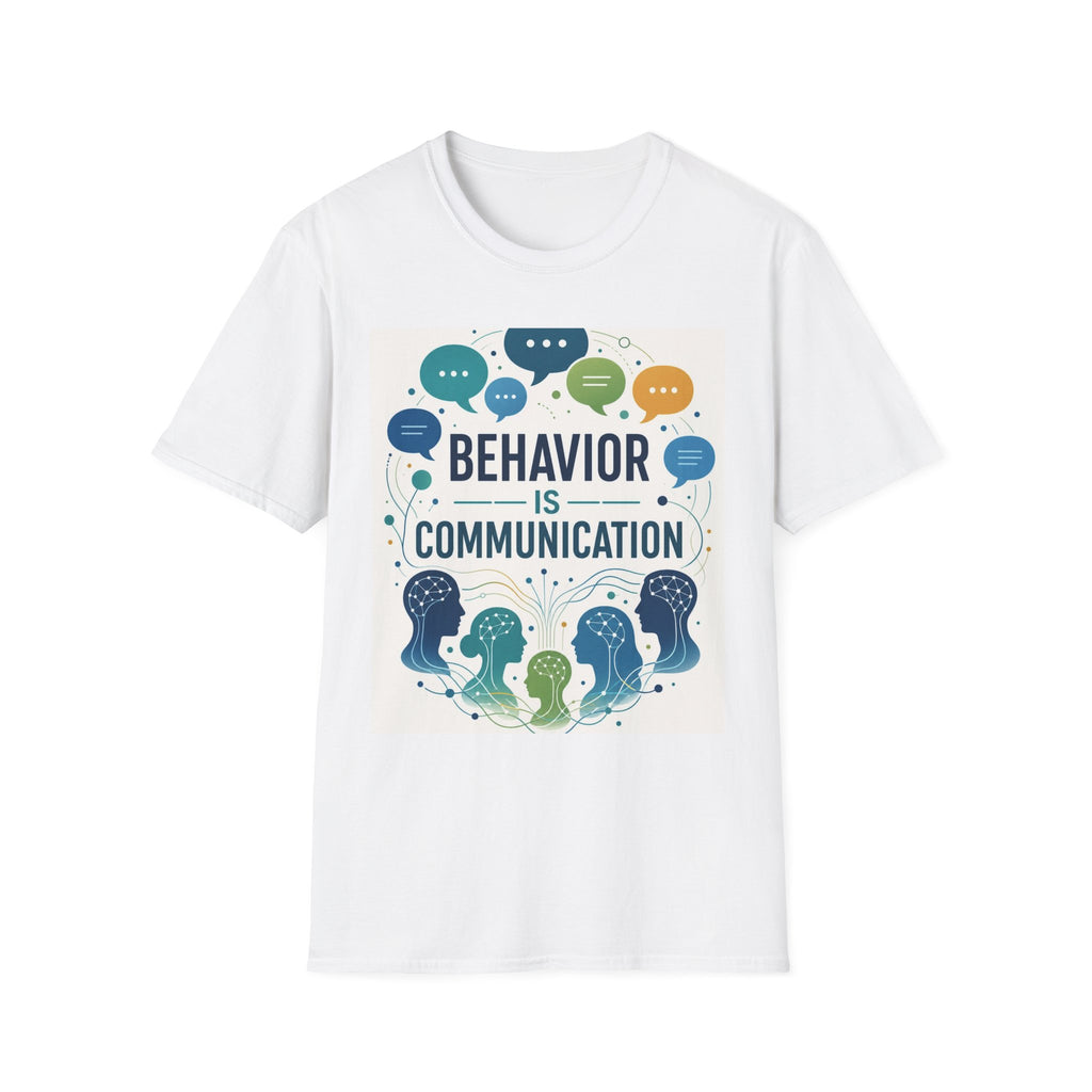 T Shirt Design Featuring Bold Phrase Surrounded By Colorful Speech Bubbles
