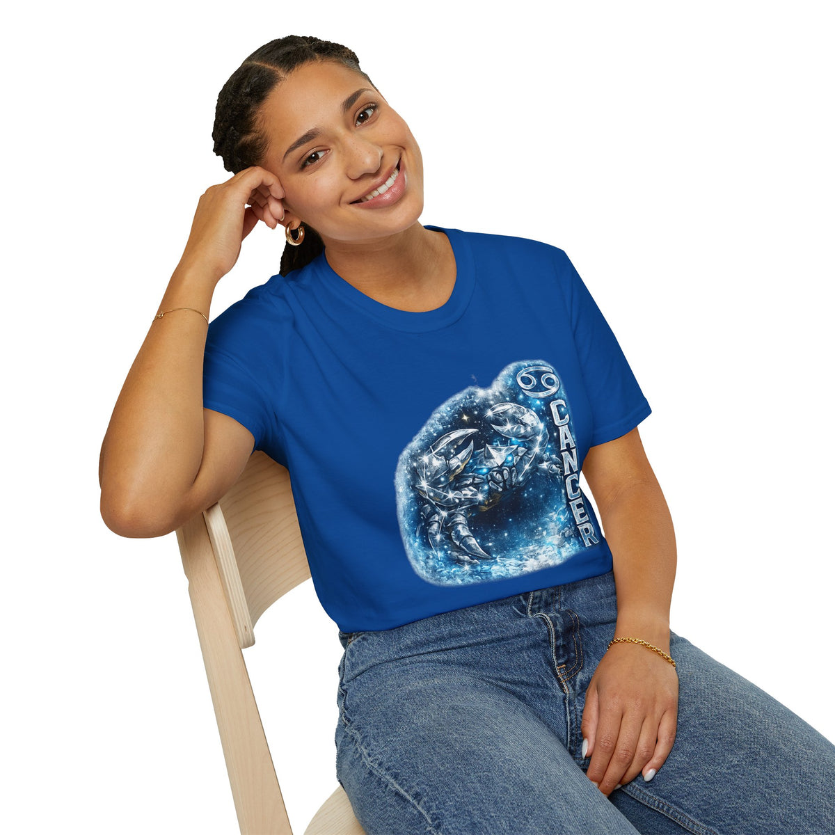 Cancer Zodiac T-Shirt — Cosmic Crab Astrology Tee