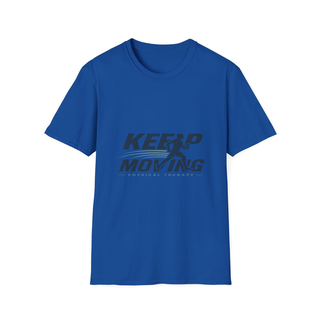 Minimalist T-Shirt Design Featuring _Keep Moving_ Statement- Graphic Tees
