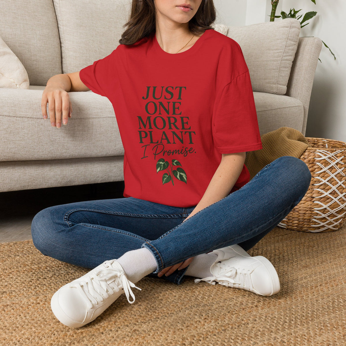 Just One More Plant T-Shirt — Funny Plant Lover Tee