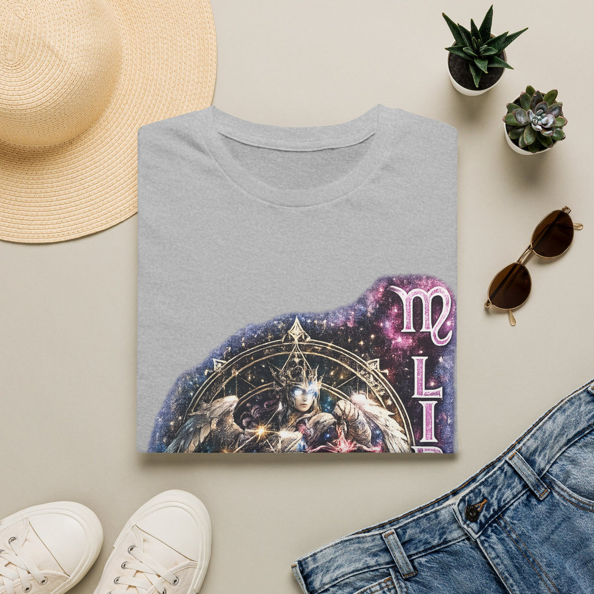 Libra Zodiac T-Shirt — Cosmic Astrology Sign Tee