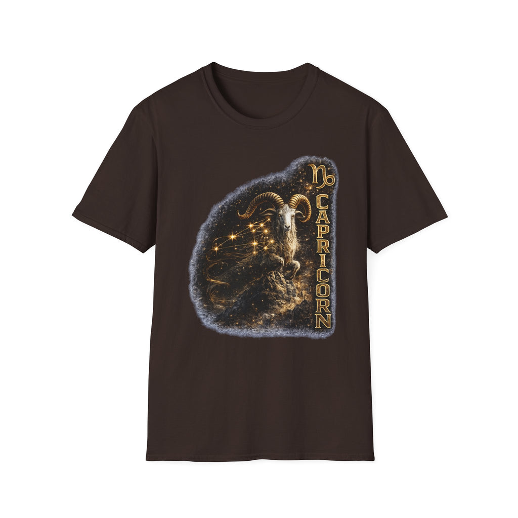 Capricorn Zodiac T-Shirt — Goat Constellation Astrology Tee