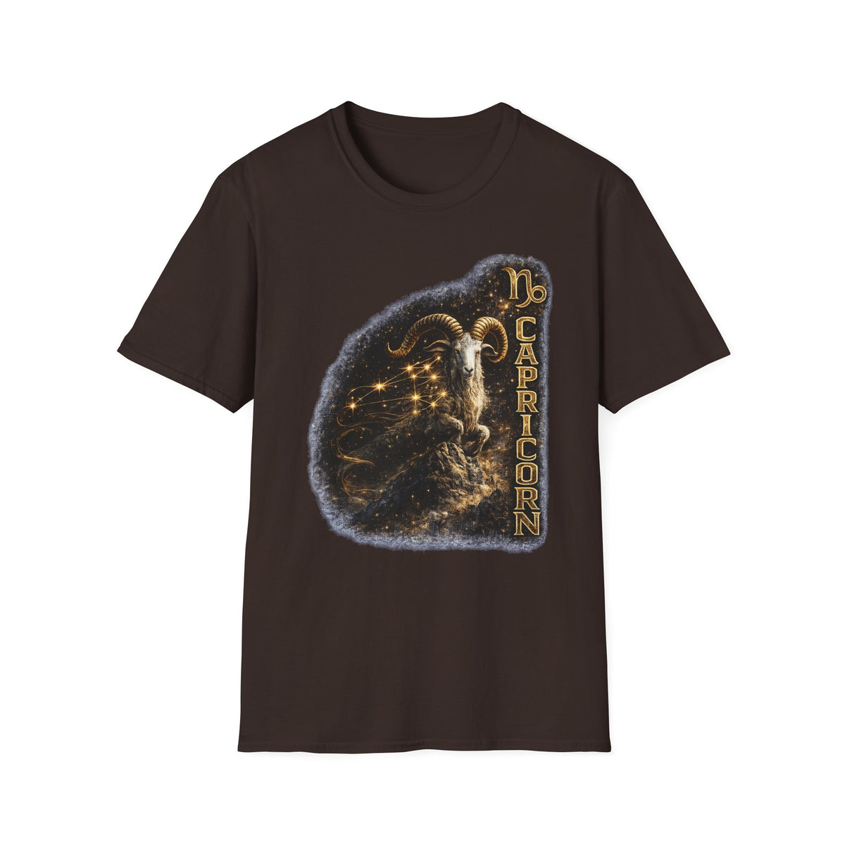 Capricorn Zodiac T-Shirt — Goat Constellation Astrology Tee