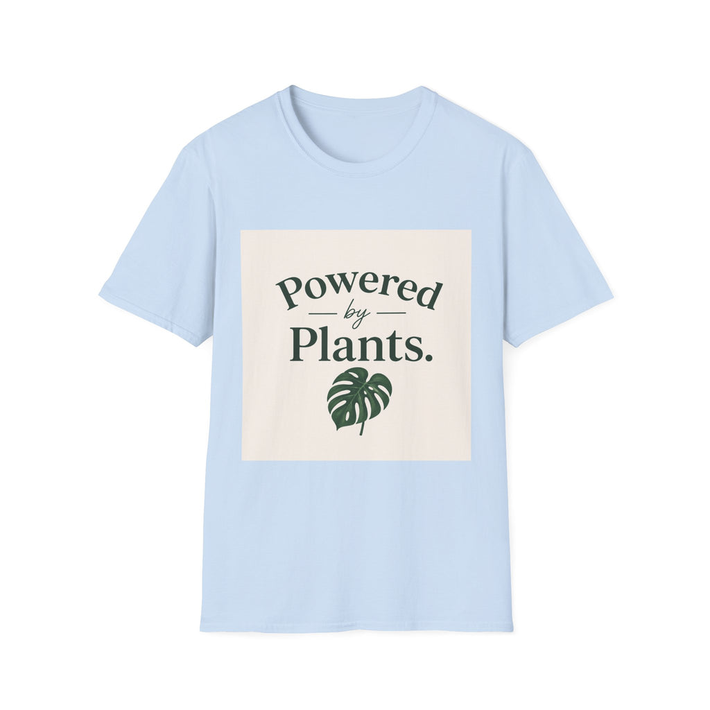 Powered by Plants T‑Shirt — Vegan/Plant Lover Tee