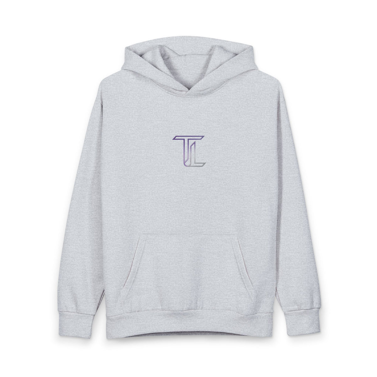 Minimal Monogram 'TL' Hoodie — Clean Urban Pullover