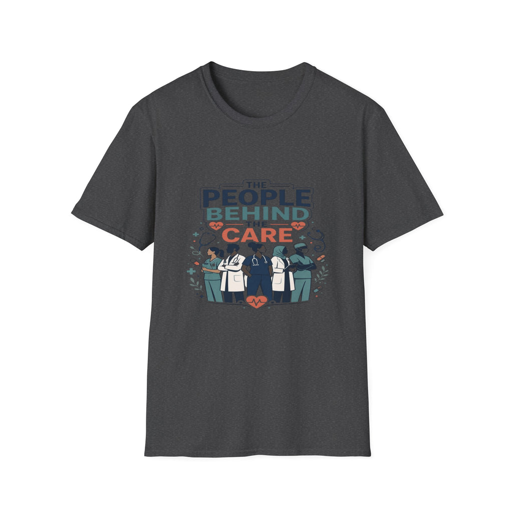Modern T-Shirt Design Celebrating Healthcare Professionals' Dedication- Graphic Tees