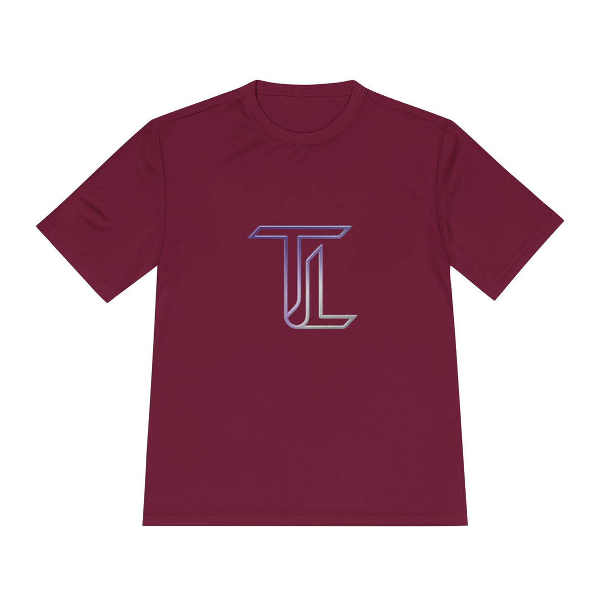 Monogram TL Performance Tee — Moisture-Wicking Athletic Shirt