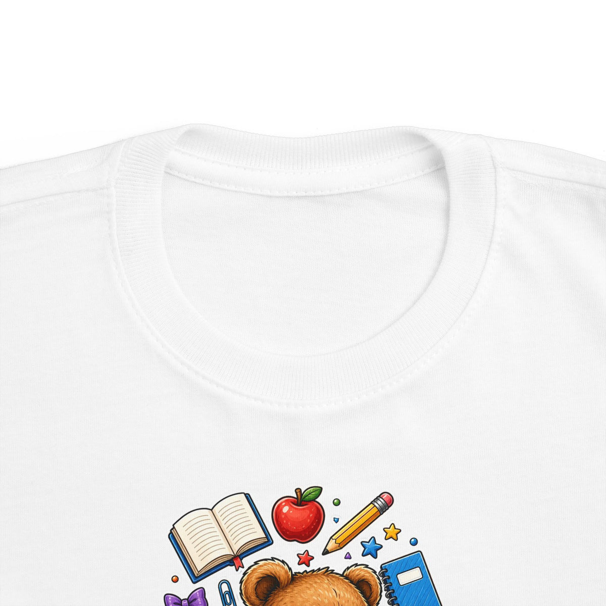 Toddler Bear School Tee — Cute Back-to-School Shirt for Kids
