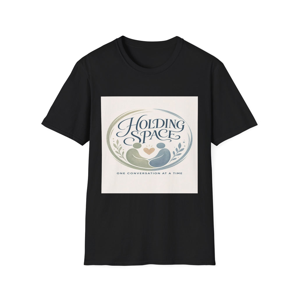 Elegant Typography With Abstract Figures Symbolizing Harmony- Graphic Tees