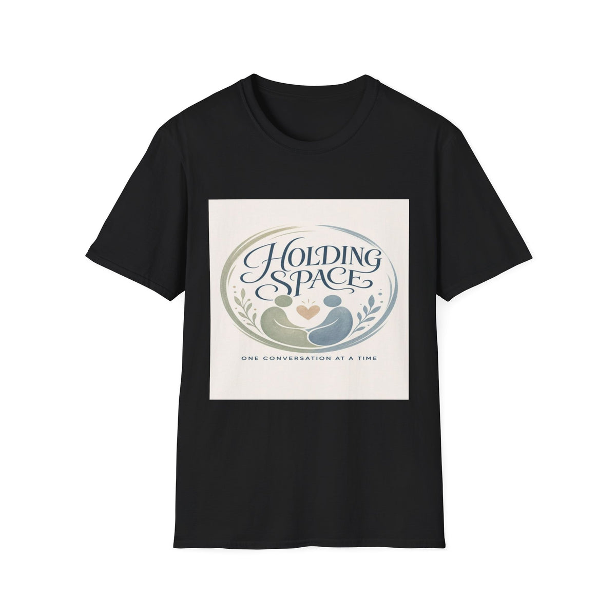 Elegant Typography With Abstract Figures Symbolizing Harmony- Graphic Tees