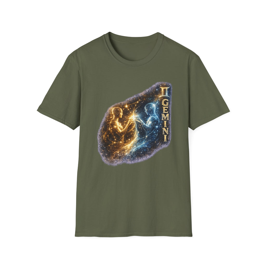 Gemini Constellation T-Shirt — Cosmic Twins Zodiac Tee