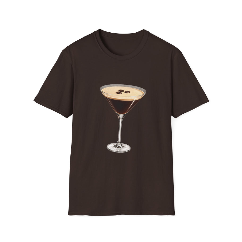Espresso Martini T-Shirt — Cocktail Graphic Tee for Coffee & Cocktail Lovers