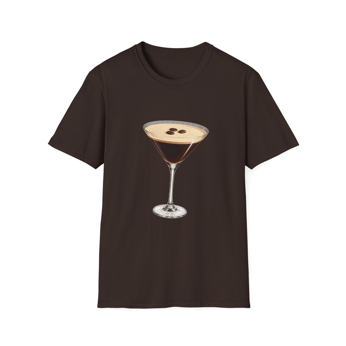 Espresso Martini T-Shirt — Cocktail Graphic Tee for Coffee & Cocktail Lovers